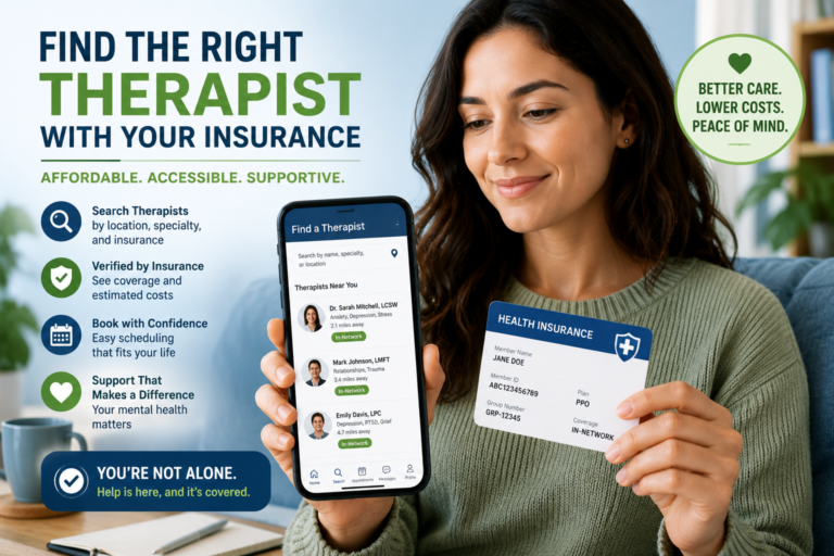 How to Find a Therapist That Takes Your Insurance