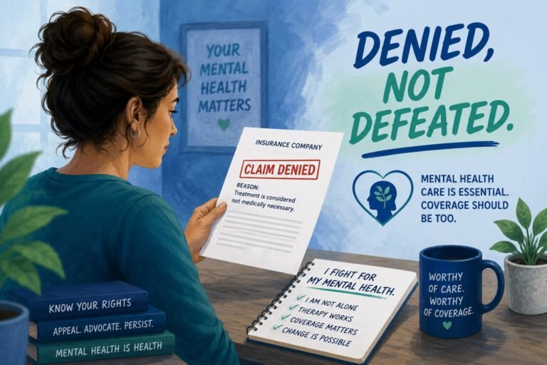 Why Your Insurance Keeps Denying Therapy Claims — And What You Can Actually Do About It